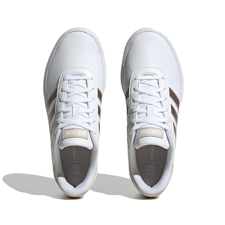 Zapatillas deportivas Adidas Court Platform ID1969 Color Blanco Para Mujer Talla 37.5 3