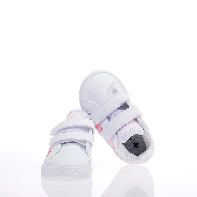 Zapatillas Adidas Grand Court 2.0 CFI IG2556 Color Blanco Para Niños Talla 27 2