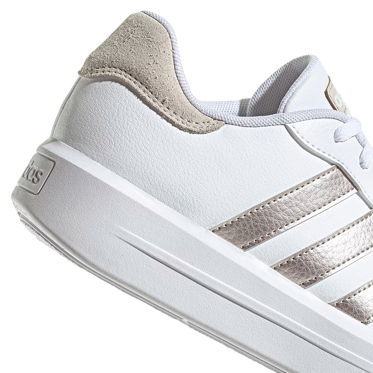 Zapatillas deportivas Adidas Court Platform ID1969 Color Blanco Para Mujer Talla 37.5 5