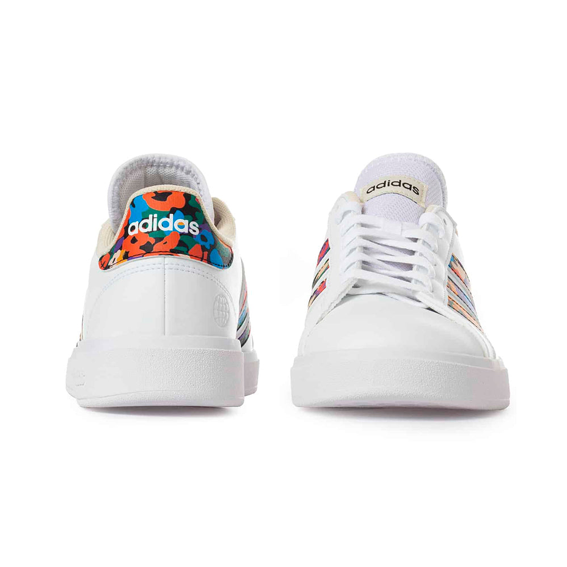 Zapatillas Deportivas Adidas Court Base 2.0 GY2490 Color Blanco Para Mujer Talla 36.5 4