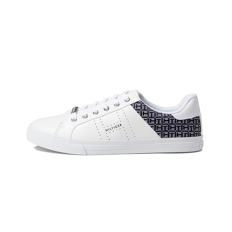 Zapatillas Tommy Hilfiger Lorio Original Color Blanco Y Azul Unisex Talla 40 1