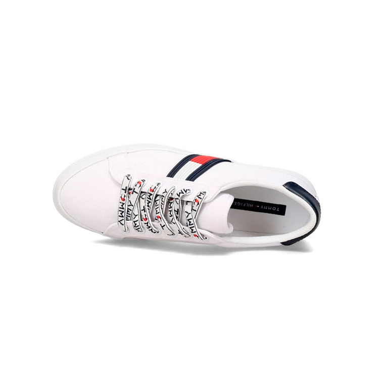 Zapatillas Tommy Hilfiger Fantim Original Color Blanco Unisex Talla 40 3