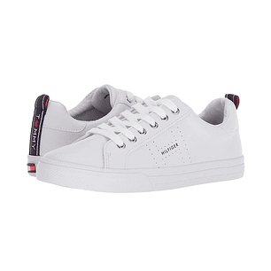 Zapatillas Tommy Hilfiger Lelita Original Color Blanco Unisex Talla 38.5