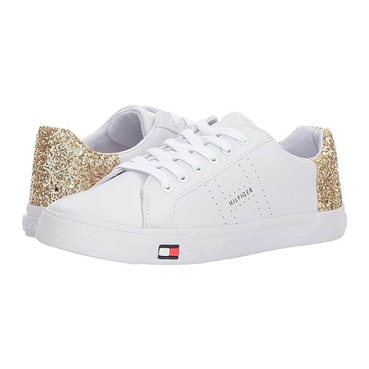 Zapatillas Tommy Hilfiger Lune Original Para Mujer Color Blanco Talla 37.5 1
