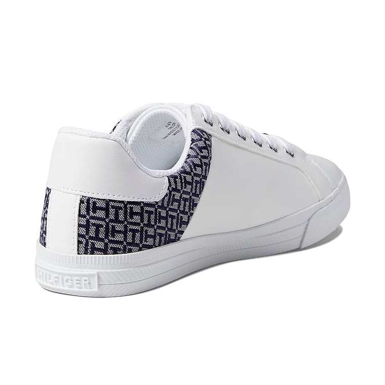 Zapatillas Tommy Hilfiger Lorio Original Color Blanco Y Azul Unisex Talla 40 5