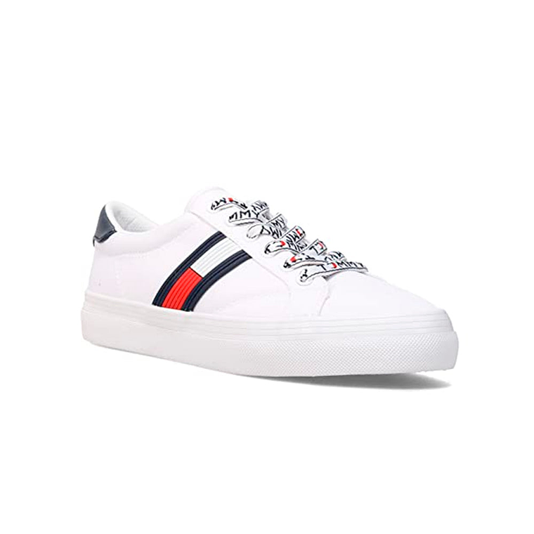 Zapatillas Tommy Hilfiger Fantim Original Color Blanco Unisex Talla 40 4