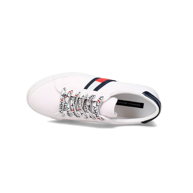 Zapatillas Tommy Hilfiger Fantim Original Color Blanco Unisex Talla 39 3
