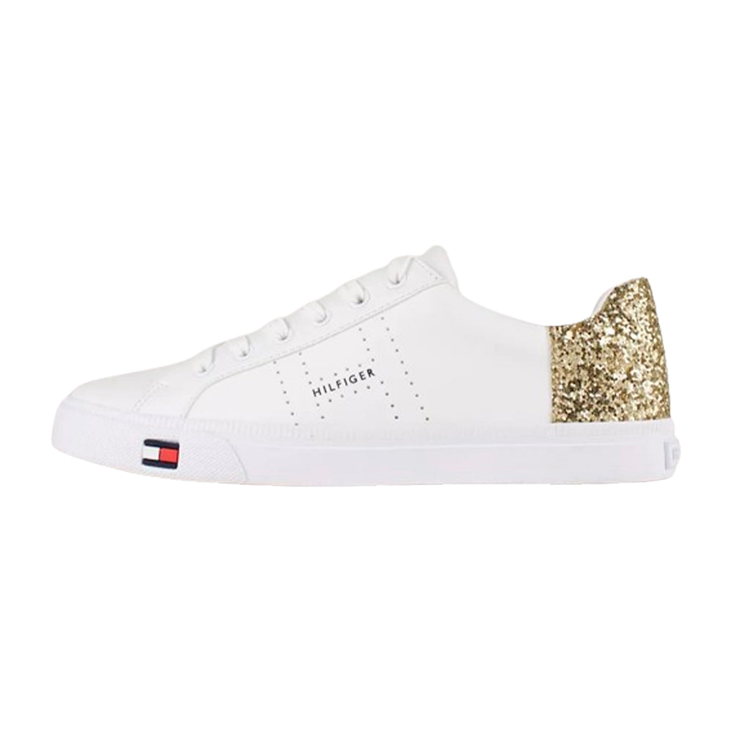 Zapatillas Tommy Hilfiger Lune Original Para Mujer Color Blanco Talla 40 2