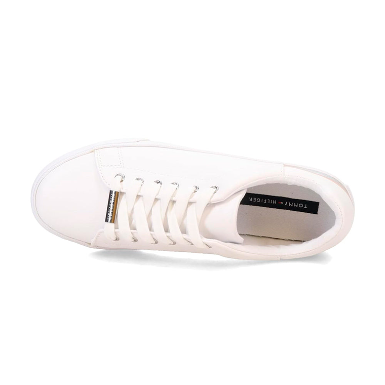 Zapatillas Tommy Hilfiger Laddi 2 Original Color Blanco y Rosado Para Mujer Talla 40 3
