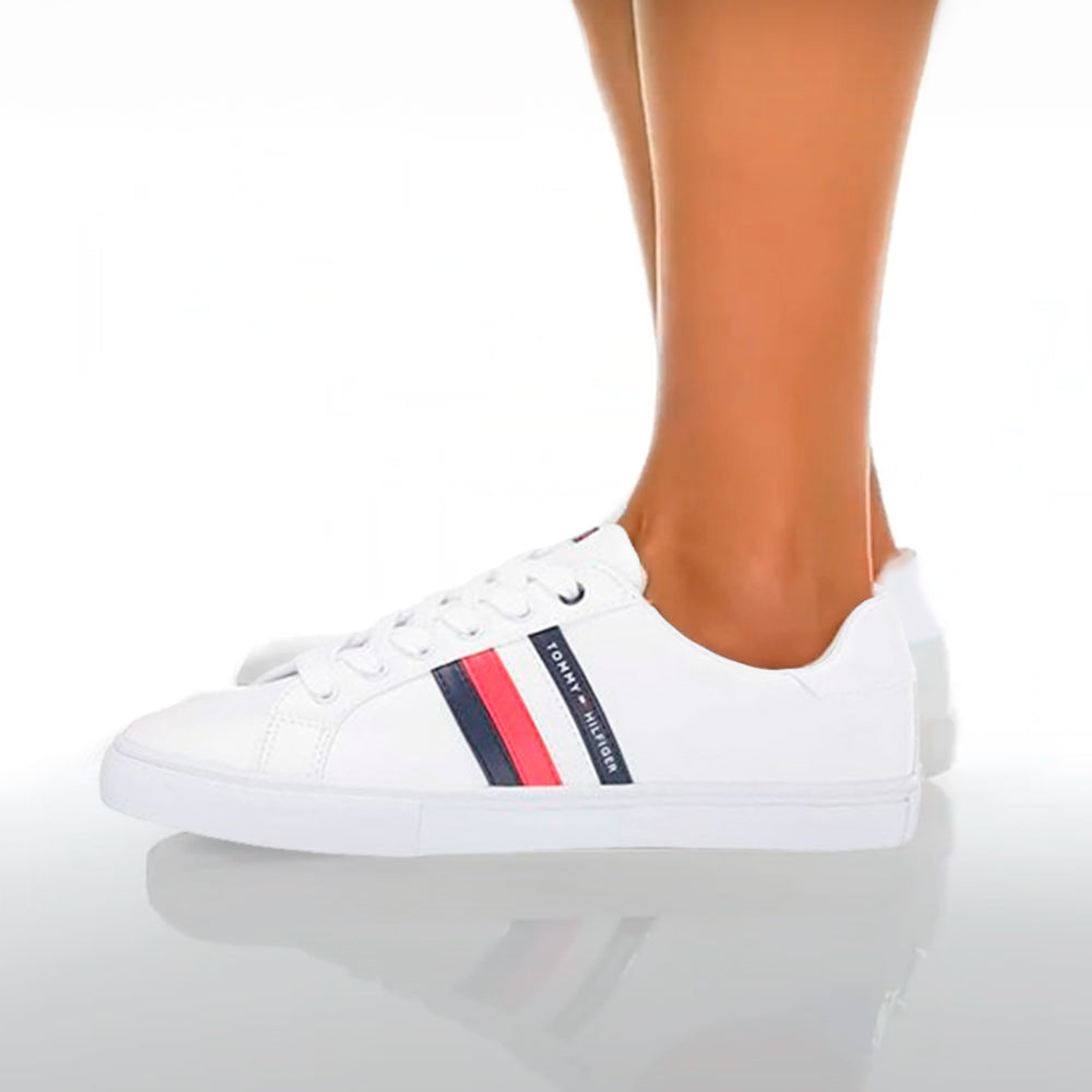 Zapatillas Tommy Hilfiger Lawson Original Color Blanco Unisex Talla 37 6