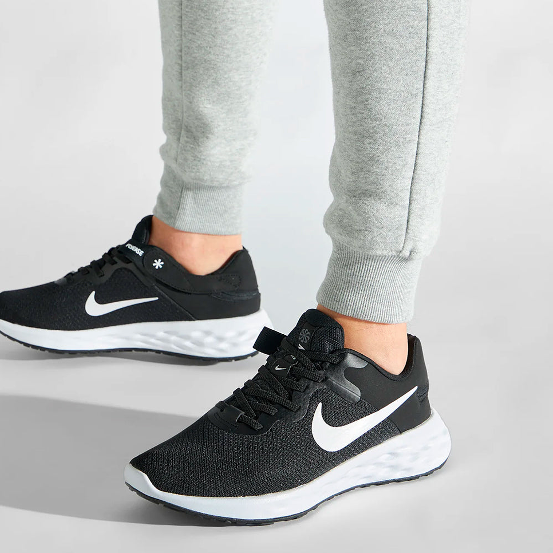 Zapatillas Nike Revolution 6 Flyease DC8992-003 Original Color Negro Para Hombre Talla 41 6