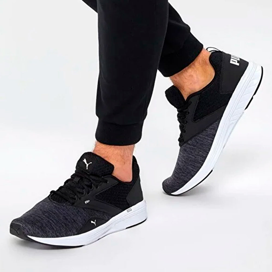 Zapatillas Puma Comet 190556 06 Original Color Negro Para Hombre Talla 40 5