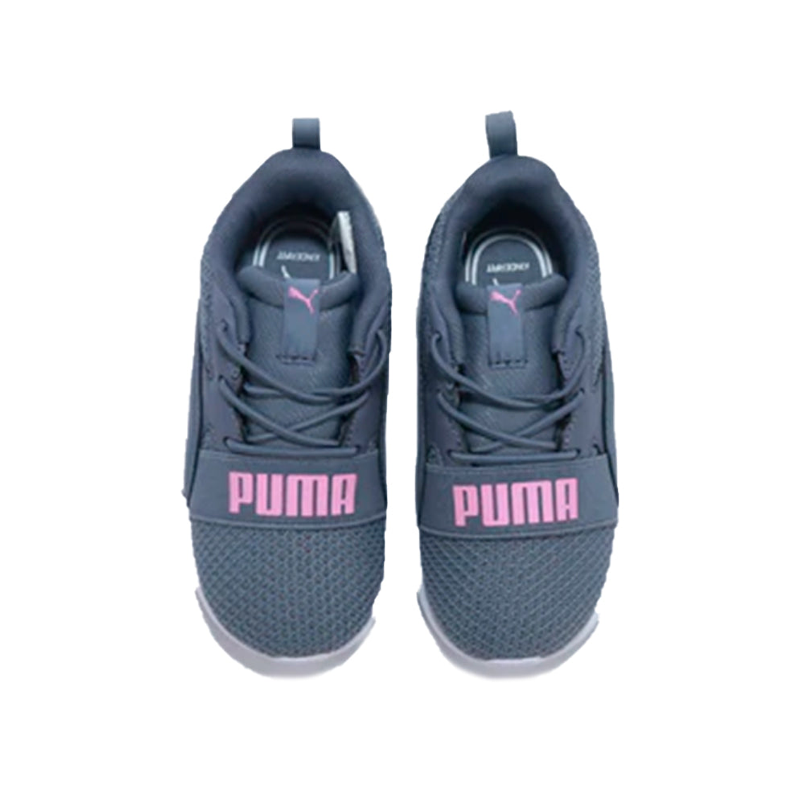 Zapatillas Puma Wired Run Pure AC INF 390849 07 Original Color Gris para Niños Talla 21 4