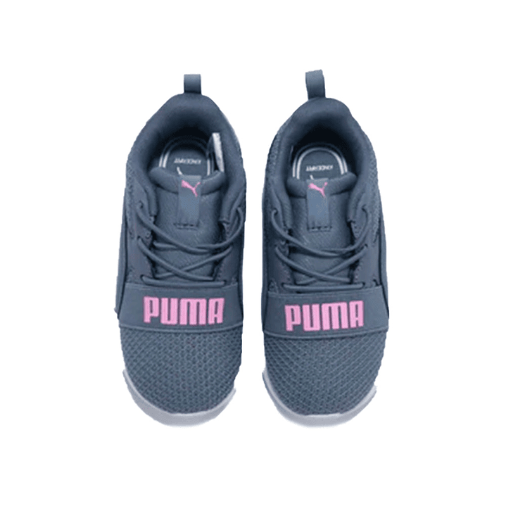 Zapatillas Puma Wired Run Pure AC INF 390849 07 Original Color Gris para Niños Talla 24 3