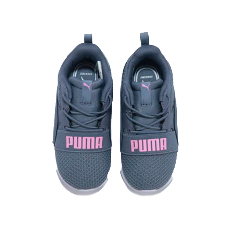 Zapatillas Puma Wired Run Pure AC INF 390849 07 Original Color Gris para Niños Talla 25 3