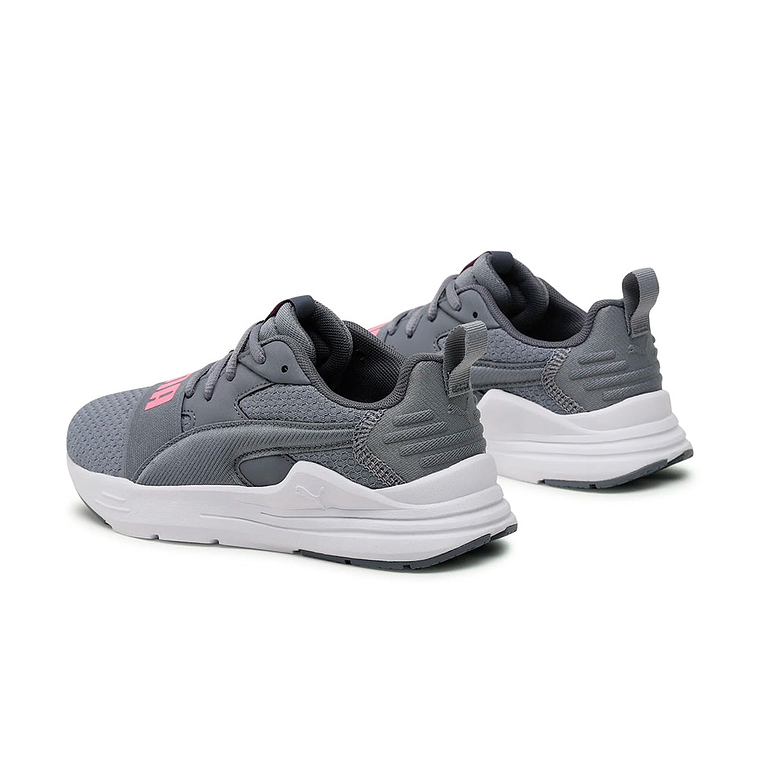 Zapatillas Puma Wired Run Pure AC INF 390849 07 Original Color Gris para Niños Talla 21 6