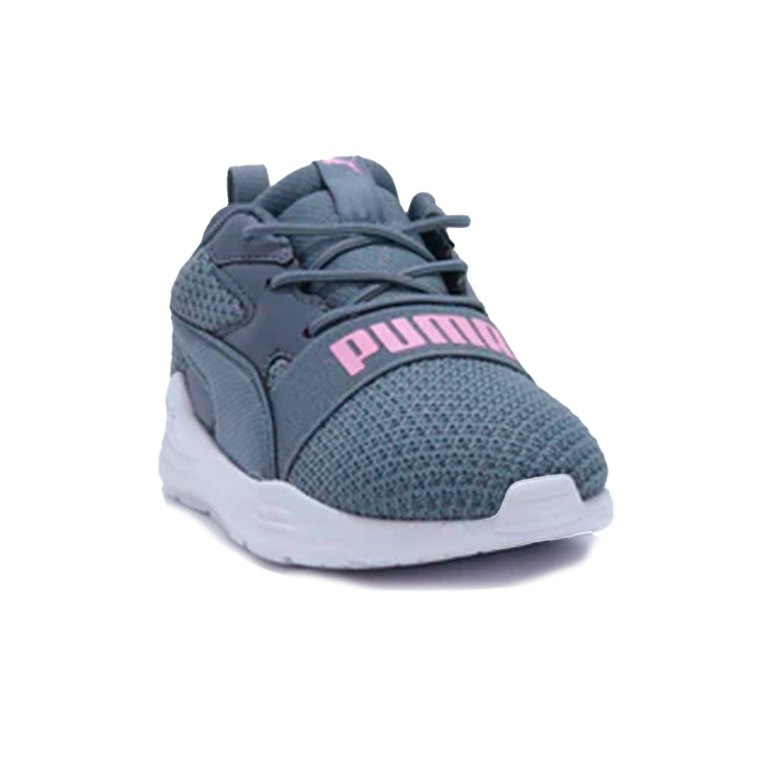Zapatillas Puma Wired Run Pure AC INF 390849 07 Original Color Gris para Niños Talla 25 5