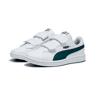 Zapatillas Puma Up V PS 373602 30 Original Color Blanco Para Niños Talla 31