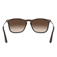 Lentes de Sol Ray Ban Chris RB4187 865/13 Brown Talla 54mm - Miniatura 3