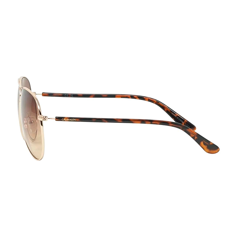 Lentes de Sol Calvin Klein Aviator Ck19314s 717 Color Dorado Talla 60mm 2