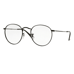 Lentes de Medida Oftálmico Montura Ray Ban RB3447V 2503 Round MetalMatte