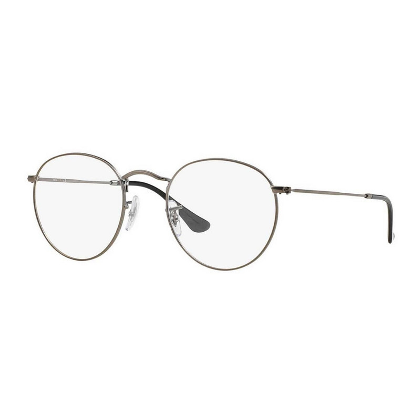 Lentes de Medida Oftálmico Montura Ray Ban RB3447V 2620 Round Metal Matte 1