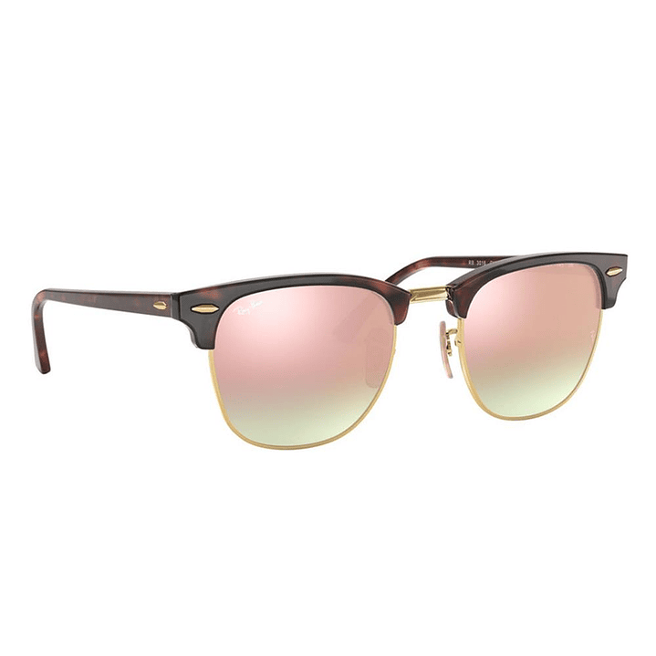 Lentes de Sol Ray Ban Clubmaster RB3016 990/7O Talla 51mm 5