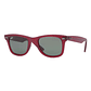 Lentes de Sol Ray Ban Wayfarer RB2140 888 Red Rojo Mate Talla 50mm - Miniatura 1