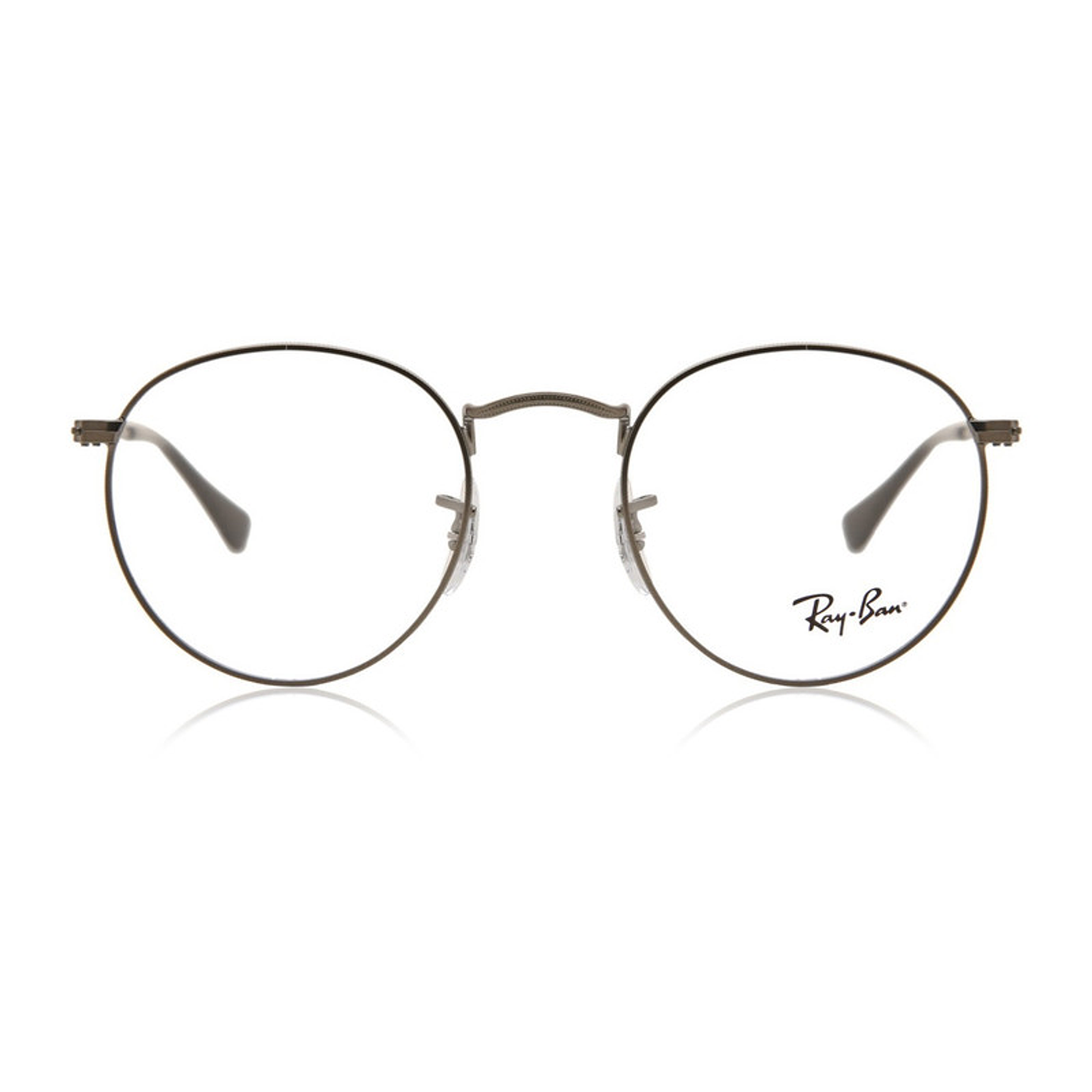 Lentes de Medida Oftálmico Montura Ray Ban RB3447V 2620 Round Metal Matte 3