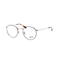 Lentes de Medida Oftálmico Montura Ray Ban RX3447V 2970 Round Metal - Miniatura 1