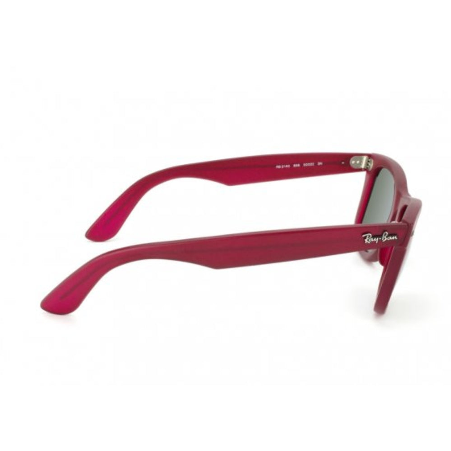 Lentes de Sol Ray Ban Wayfarer RB2140 888 Red Rojo Mate Talla 54mm 2