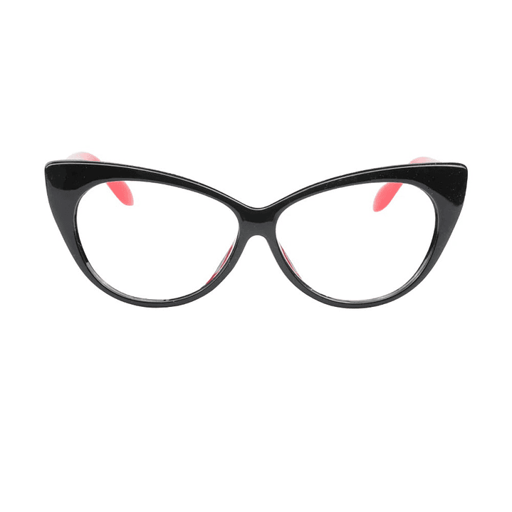 Lentes Oftalmicos Soolala Cats Color Negro y Rojo con Filtro Azul Talla Unica 2