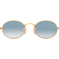 Lentes de Sol Ray Ban Oval Flat RB3547N 001/9O Talla Pequeña - Miniatura 4