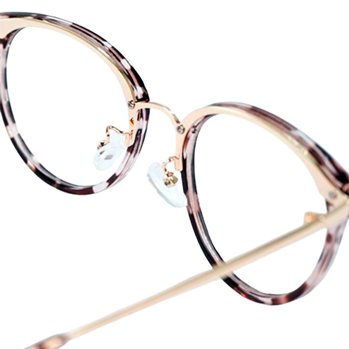 Lentes Oftalmicos Genericos con Bloqueo de Luz KJZZKCJ Color Habana Talla 51mm 3