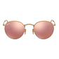 Lentes de Sol Ray Ban Round Metal RB3447 112/Z2 Rosado Espejado Talla 50mm - Miniatura 3