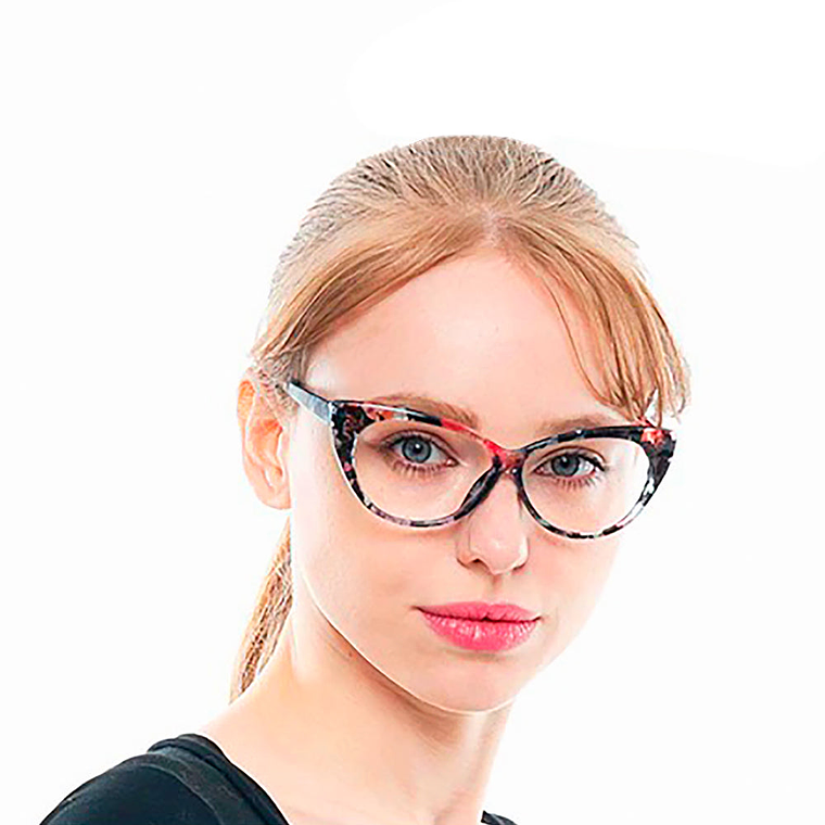 Lentes Oftalmicos Soolala Cats Negro Floreado UV400 Talla Unica 6