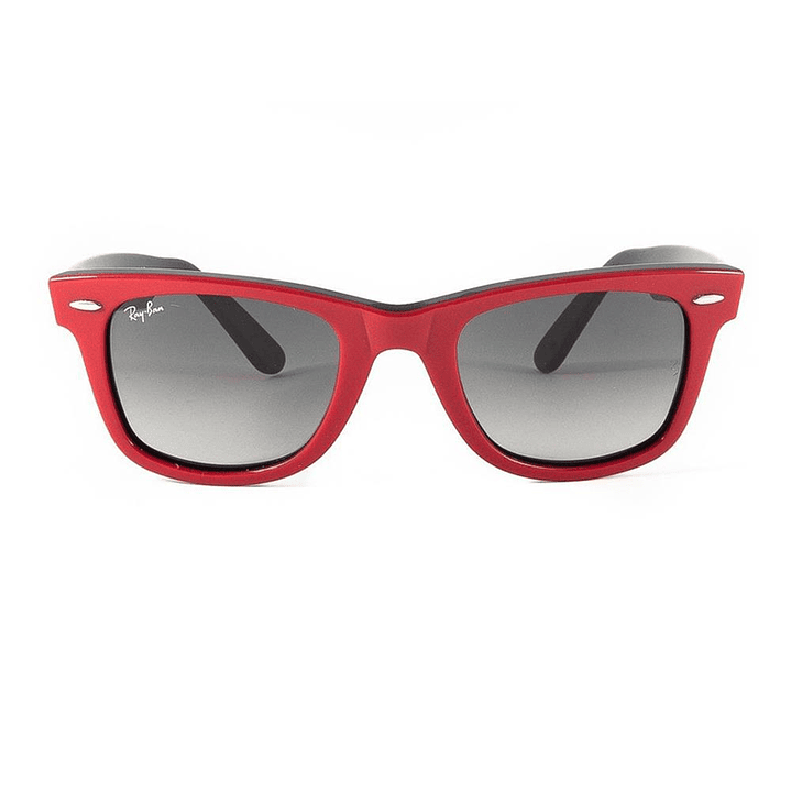 Lentes de Sol Ray Ban Wayfarer RB2140 955 Red Rojo 50mm 3