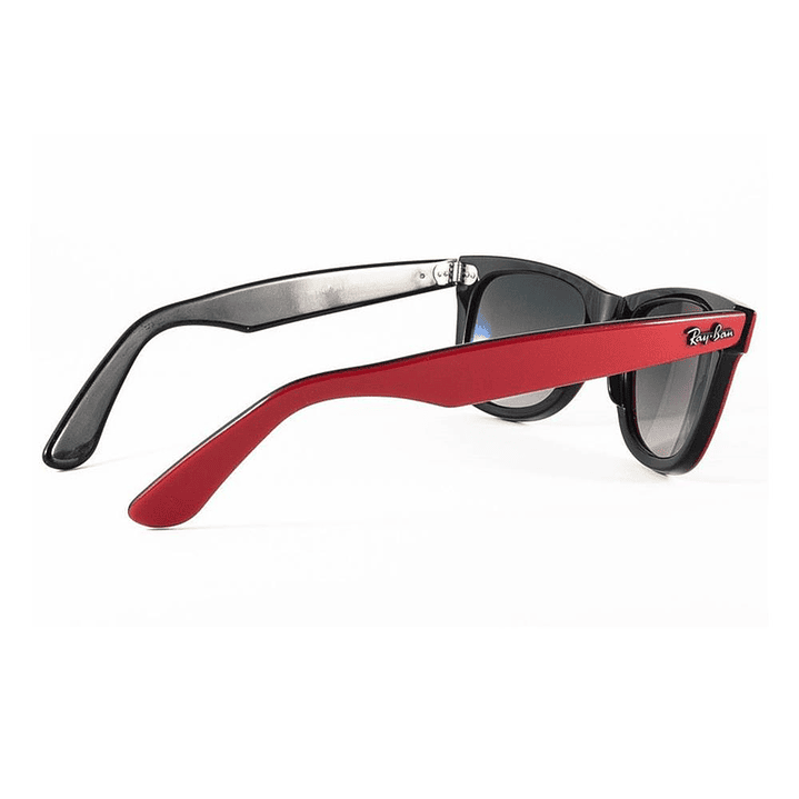 Lentes de Sol Ray Ban Wayfarer RB2140 955 Red Rojo 50mm 5