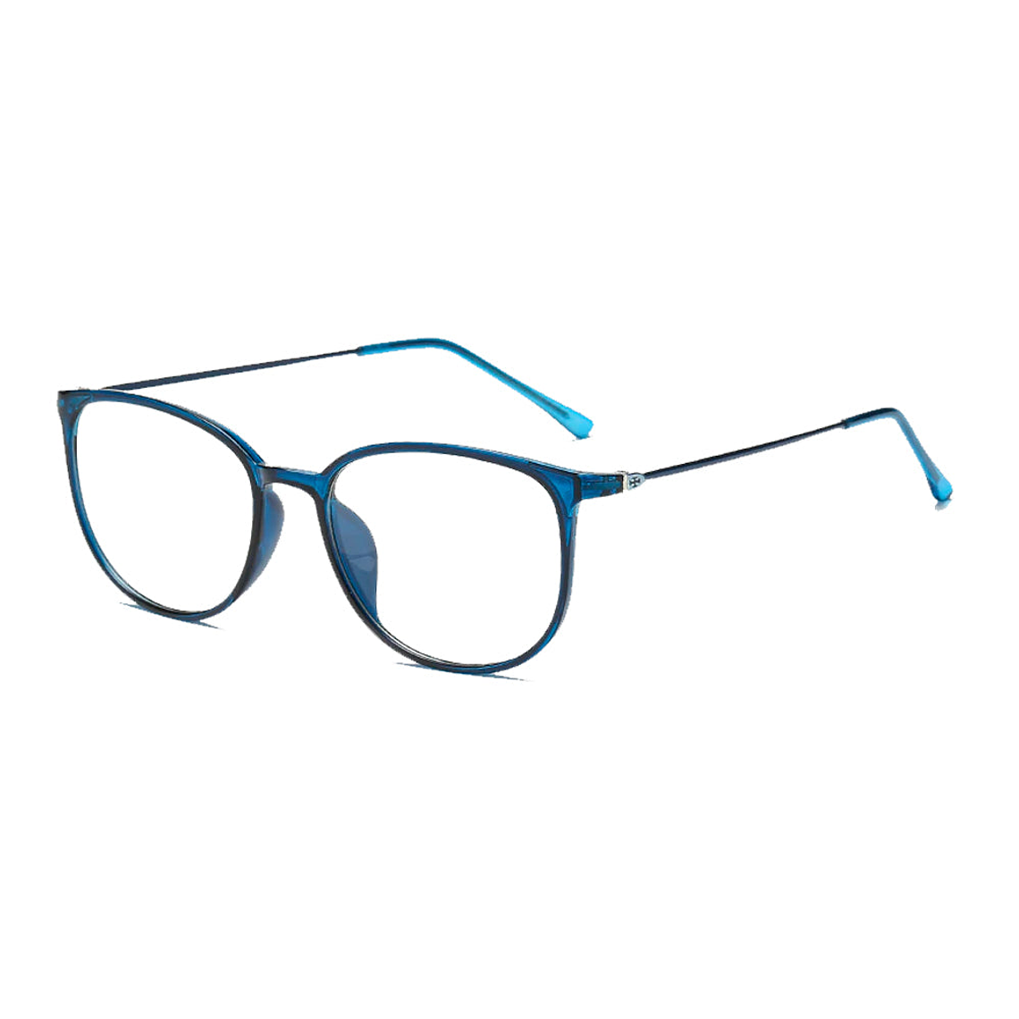 Lentes Oftalmicos Kottdo Montura Cuadrada Color Azul Talla Unica 1