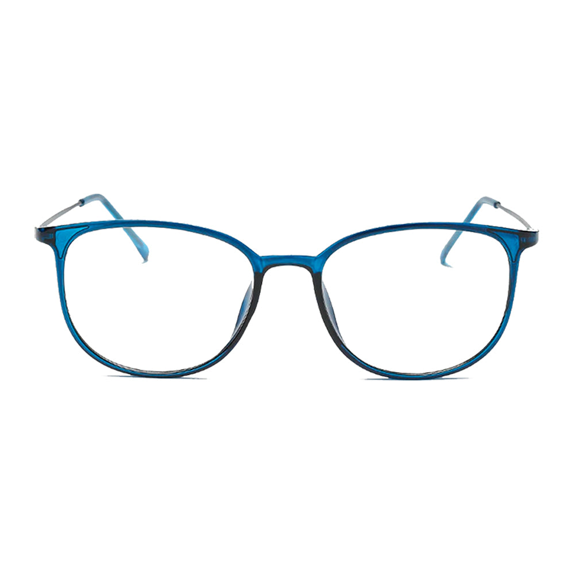 Lentes Oftalmicos Kottdo Montura Cuadrada Color Azul Talla Unica 2