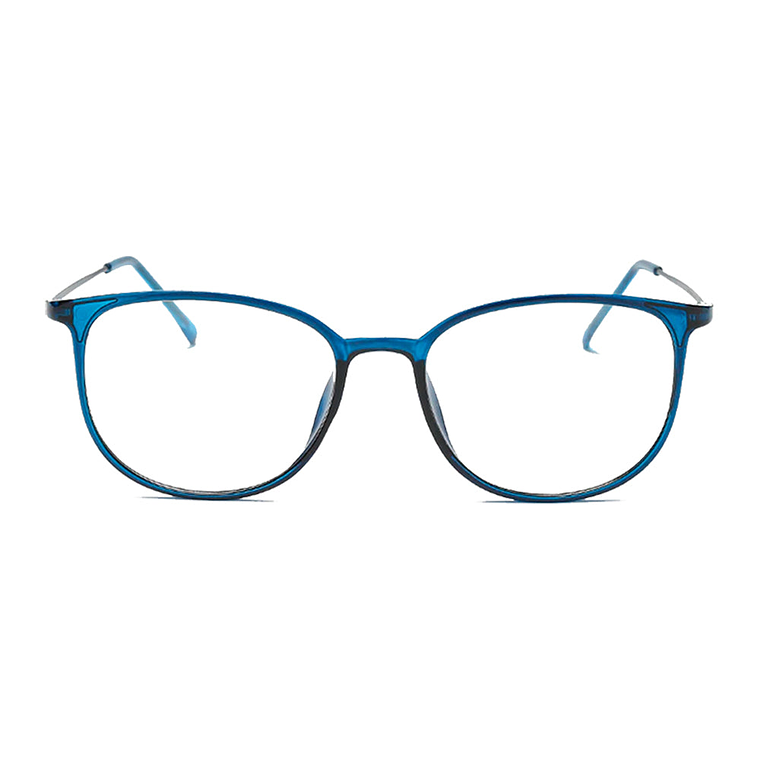 Lentes Oftalmicos Kottdo Montura Cuadrada Color Azul Talla Unica 2