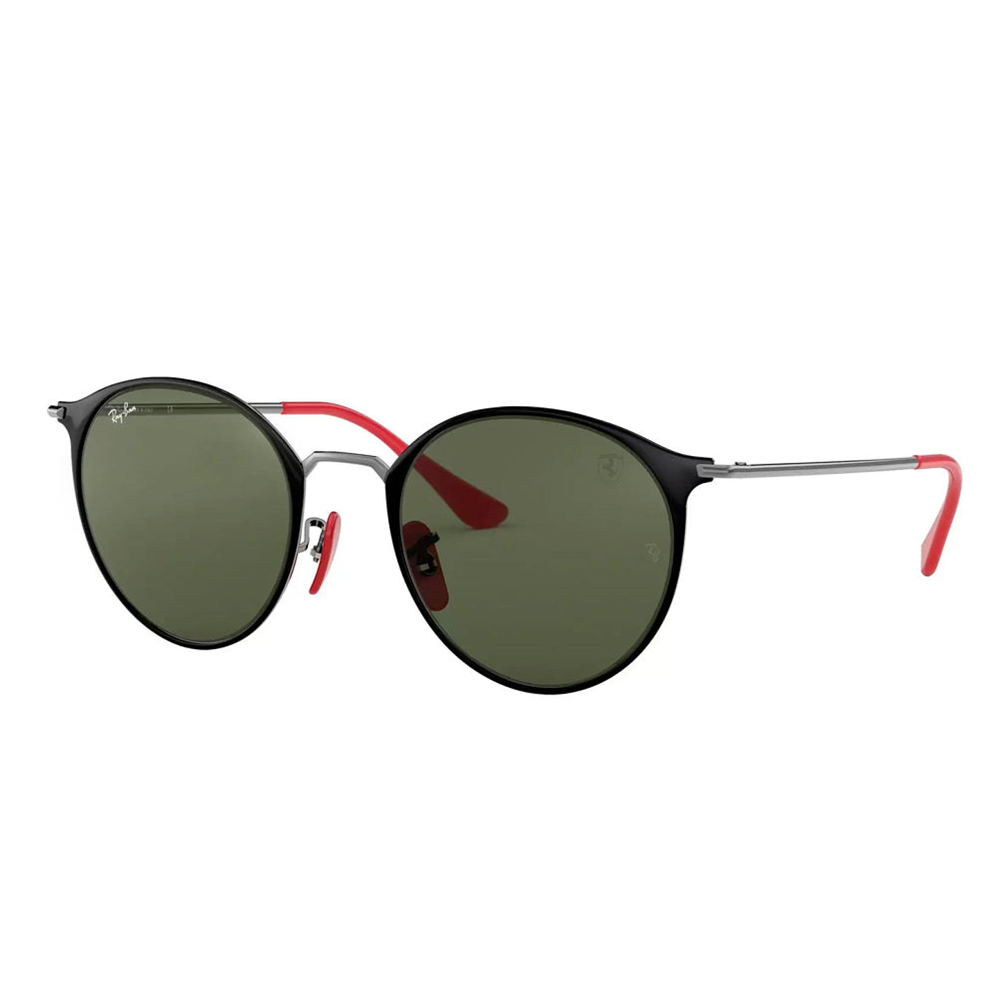 Lentes de Sol Ray Ban Round RB3602M F020/31 Scuderia Ferrari Collection 1