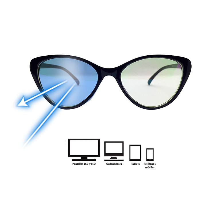 Lentes Oftalmicos Soolala Cats Azul UV400 Talla Unica 5