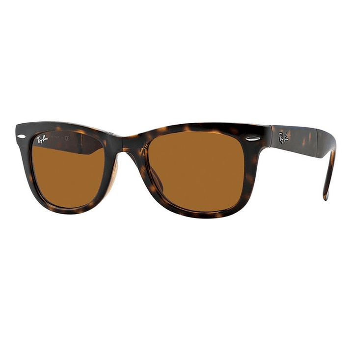 Gafas de Sol Ray Ban Wayfarer Fold RB4105 710 Marron Unisex Talla 50mm 2