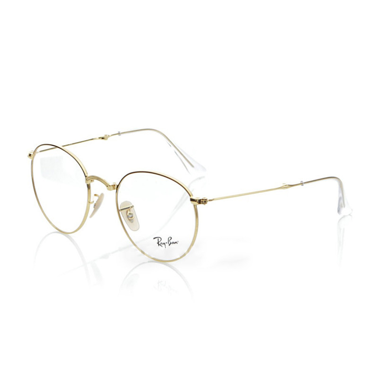 Lentes de Medida Oftálmico Montura Ray Ban RB3532V 2500 Round Metal Folding 1