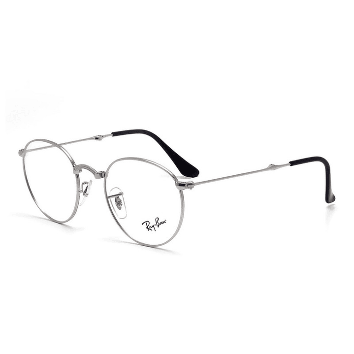 Lentes de Medida Oftálmico Montura Ray Ban RB3523V 2502 Round Metal Folding 1