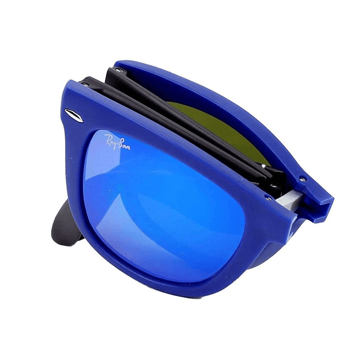 Lentes de Sol Ray Ban Wayfarer Fold RB4105 6020/17 Blue 50mm 4