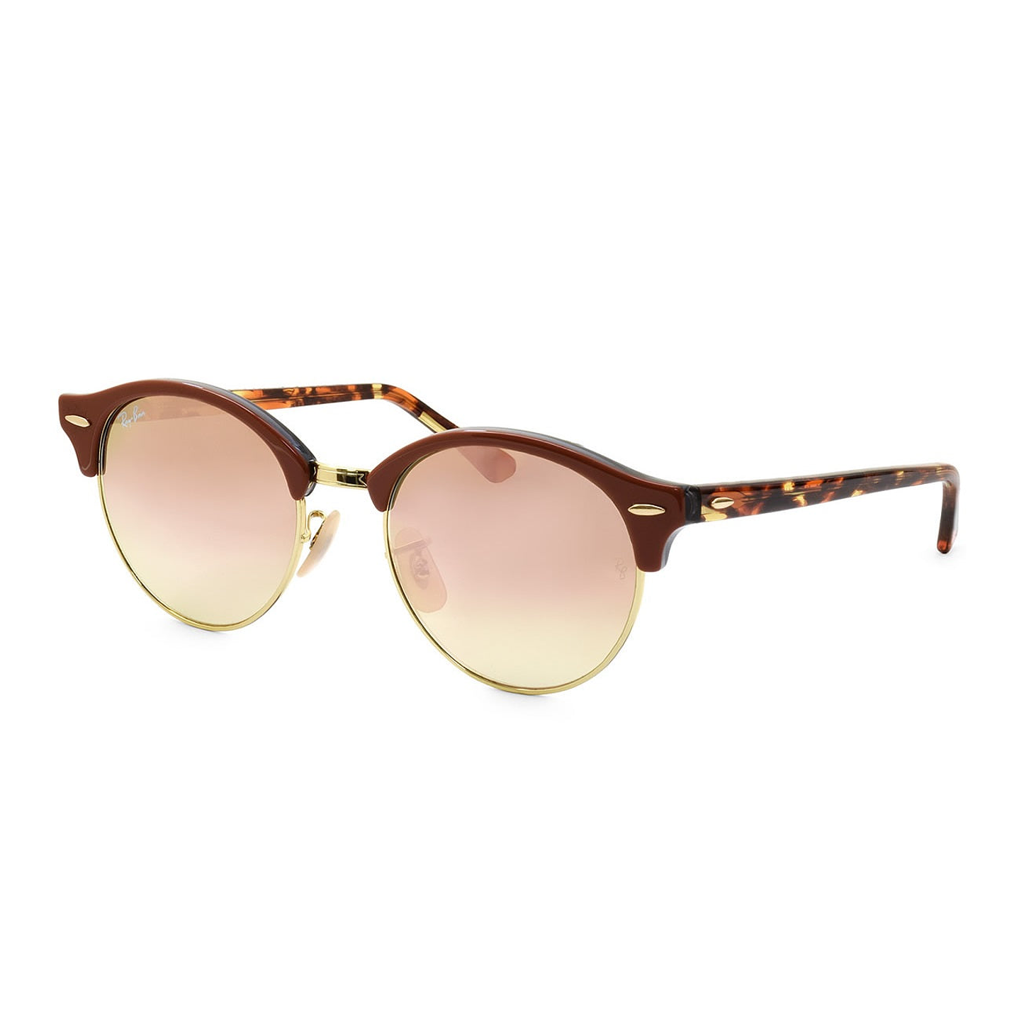 Lentes de Sol Ray Ban Club Round RB4246 1220/7O Marron Talla 51mm 1