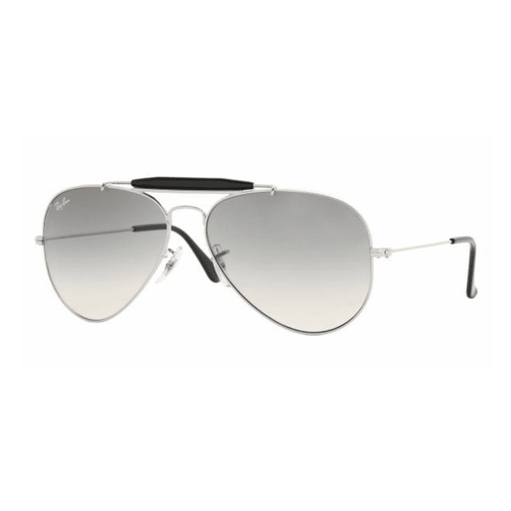 Lentes de Sol Ray Ban Outdoorsman RB3407 003/32 Rainbow II Color Gris Talla Unica 1