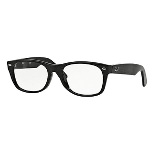 Lentes de Medida Oftálmico Montura Ray Ban RX5184 2000 Black Wayfarer 50mm